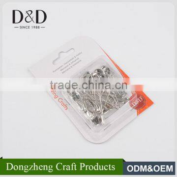 Chinese Factory Wholesale Different Size 36 Piece Fancy Silver Safety Pins photo-2