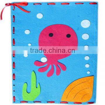 Handmade Felt Book Notebook Cover for Children's Educational Kids / Educational Learning Crafting photo-2