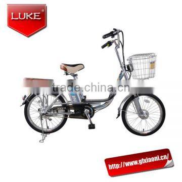 250w 48v Easy Electric Bike for Lady Folding Electric Bike With Battery