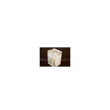 CMYK Full Color Ivory Cardboard UV Printing Disposable Personalized Packaging Boxes