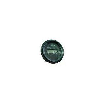 Hardline Resettable Small Engine Digital LCD Round Hour Meter For Machinery, Generators