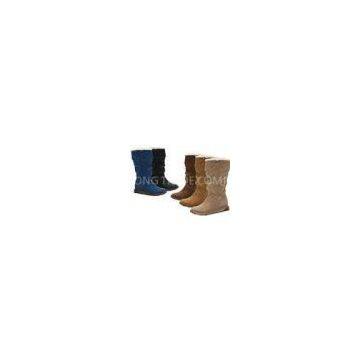 Womens Winter Snow Boots For Walking , 8 Size Brown EVA+TPR Outsole