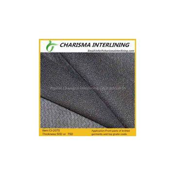 Soft and Comfortable Handle Feeling Woven Interlining 2075 photo-3