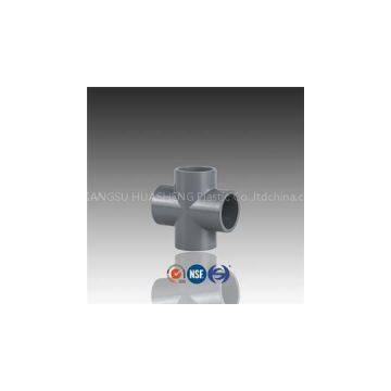 CPVC Cross Tee Pipe Fitting Connector