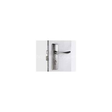 Satin Nickel Mortise Door Lock / Room Door Mortise Latch Lock Zinc Alloy