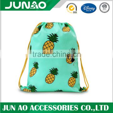 Fashion Sport Customized Drawstring Polyester 190T Bag