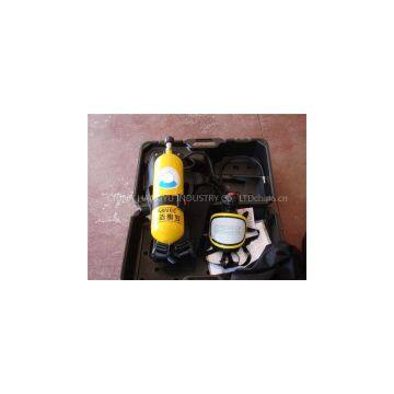 Firefighter Air Breathing Apparatus With 6.8L Carbon Fiber Cylinder