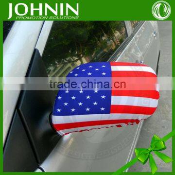 Free AZO OEM Service Sublimation Printing Stretchable Material Car Side Mirror Cover photo-3