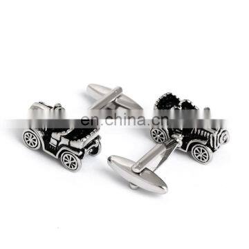 Mini Tractor Men Shirt Brand Cufflinks photo-3