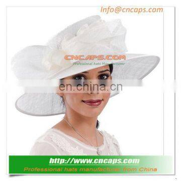 New Design Ladies Sinamay Church Hats