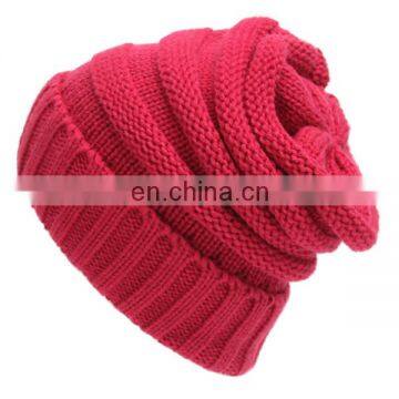 2017 New Fashion Autumn and Winter New Warm Care Ear Wool Knitted Hat photo-2
