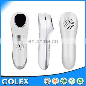 Popular beauty machine portable face vibrating hot cold facial vibrating massager