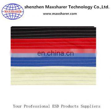 12 years maxsharer factory 1000 class use CC98 fabric for esd smock T shirt fabric