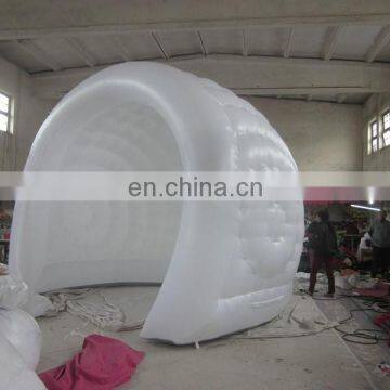 customized small inflatable tent, led inflatable booth of helmet