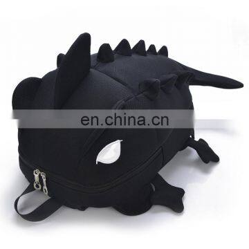 Students Personality School Bag Whimsy Travel Bag Creative Chameleon Cartoon Backpack Dinosaur Monster Backpacks photo-4