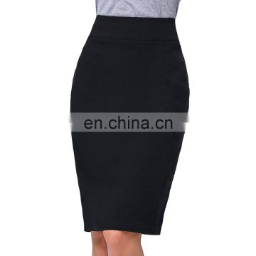 Kate Kasin Occident Women's OL High Stretchy Hips-Wrapped Pencil Skirt 24" KK000275-1