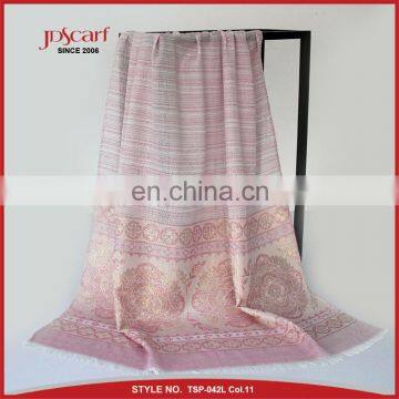 2017 newest fashion pashmina scarf wholesale custom for women ladies