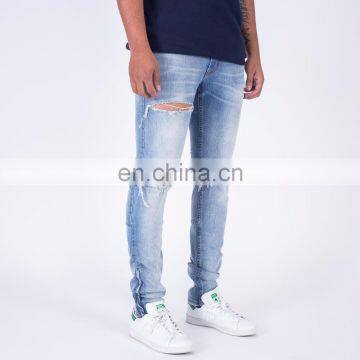 mens fashion jeans stretch fabric mens low rise skinny pants oem & odm manufacturer