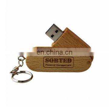 2016 New Design 16gb Wood Usb Memory Keychain in Low Price