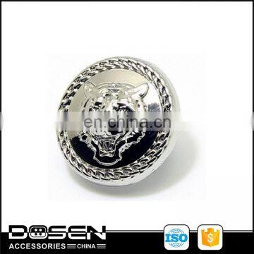 2015 Hot sale Shiny nickle free Anti-silver color jean button ,decoration down on denim sewing button.