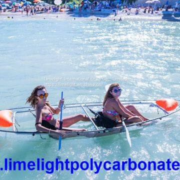 Full Transparent Kayak, Clear Kayak, Crystal Kayak, Polycarbonate Kayak, Clear Canoe, Transparent Canoe, Crystal Kayak photo-4