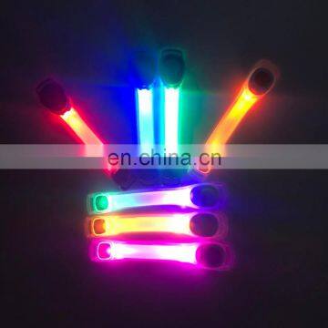 Best selling waterproof pvc led flashing light armband for men