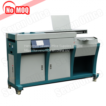 3 Years Warranty Automatic Bookbinding Machine Manufacturer Glue Binding Machine With Side Glue Function photo-2
