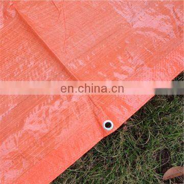 Orange pe tarpaulin sheet