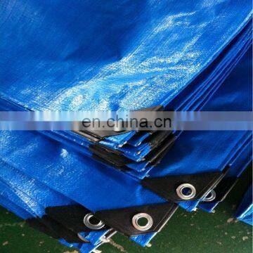 Heavy Duty 160gsm 4x8m blue waterproof pe tarpaulin with UV camping cover