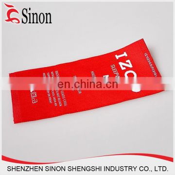 self adhesive fabric clothing labels and famous brand label