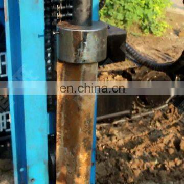 CE Certification Drop Hammer Solar Pile Drive Machine For Sale