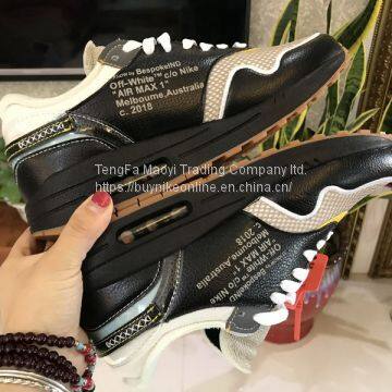 Nike Air Max 1 Off-White Nike Shoes With Thick Soles photo-2