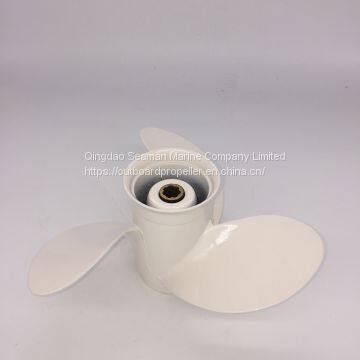 Aluminum Outboard Propeller 8-1/2X8 1/2P repaclement for Yamaha Prop 6-8HP 6G1-45941-00-EL