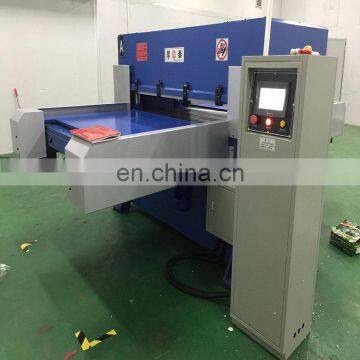 Hydraulic Auto Feeding PLC Control EVA Foam Cutting Machine photo-7