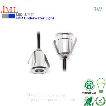Long-lasting and Easy to Install Led Fountain Light JML-UWL-D01W LED Mini Underwater Light 1W 2W 3W photo-2