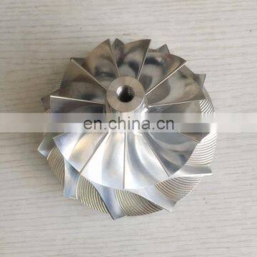 GTA4508R 79.81/108.04mm 11+0 Blades 742582-0001 turbo billet/aluminum 2618/milling compressor wheel