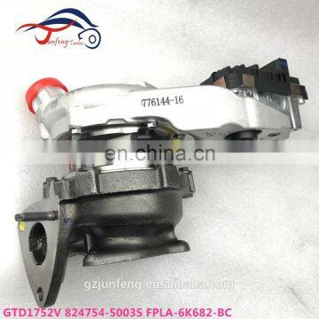 GTD1752V Turbo charger 824754-5003 FPLA-6K682-BC turbocharger For Land Rover 3.0 EcoBoost 231 kW engine