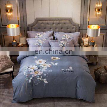 I@home Flower Print Comforter Duvet Bedsheets Bedding Set 100% Cotton photo-3
