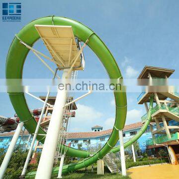 Hyaline/ Translucent Fiber Water Slide Equipment