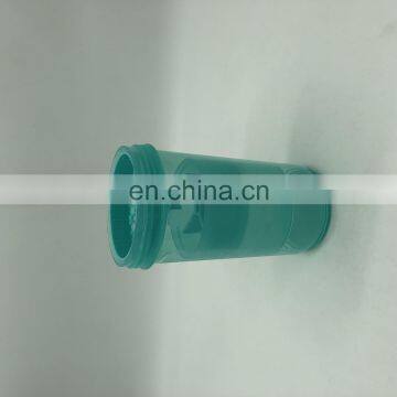 Wholesale Customized Two-layer Green Plastic GYM Shake Drink Water Bottle