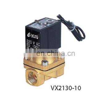 2/2 Way VX2130 Series VX2130-10 Direct Acting AC220V Water Steam Solenoid Valve