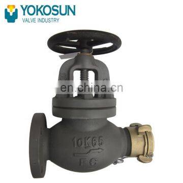 JIS F7333A 10K CAST IRON HOSE GLOBE  VALVES 10K