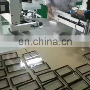 4 Stations Turnable CD Silk Screen Printing Machine with Robotic Unloading