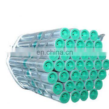 Chinese supplier standard size BS 1387 galvanized iron steel gi pipe price for construction