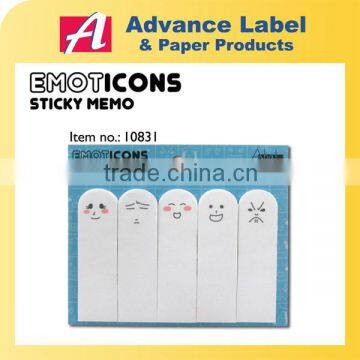 emoticon emoji memo pad sticky note