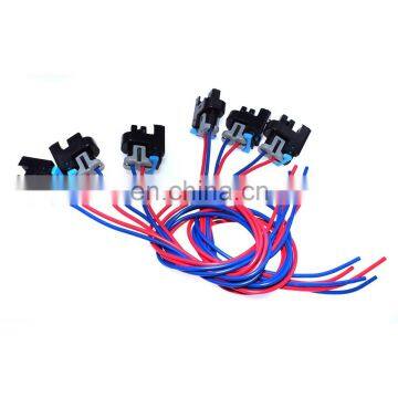 Free Shipping! 6Pcs Fuel Injector Connector Harness Pigtail Replaces 1P1575 For Chevrolet GMC