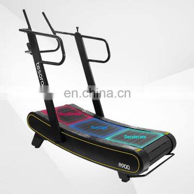 Commercial Use Woodway Curve Treadmill Fitness Equipment Running Machine Self-Generating  for gym