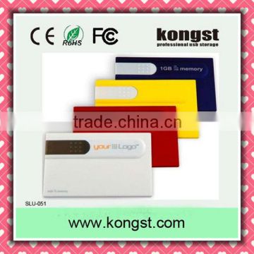 USB 2.0 Interface Type and Plastic Material wafer usb card flash drive