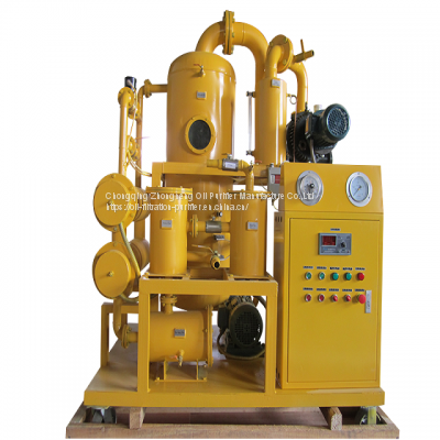 Fully Closed With Trailer Oil Recycling Device/Double Stage Vacuum Transformer Oil Regeneration System Equipment/Transformer Oil Cleaning Chine photo-4