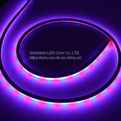 Chinese Factory Dream Color Rgb Sk6812 Ws2812b Silicone Led Neon Strip photo-4
